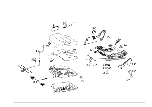 Right Rear Single Seat for 2014 Mercedes-Benz G63 AMG #0