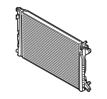 8W0121251AB - Cooling System: Radiator for Audi: A6 allroad, A6 Quattro, A7 Sportback, Q7, Q8, SQ5, SQ5 Sportback Image