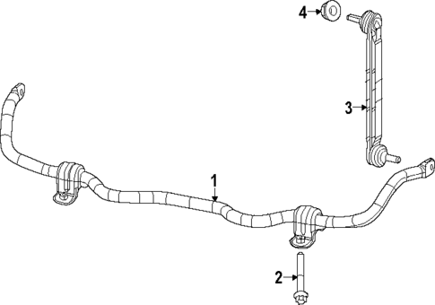 Stabilizer Bar & Components for 2023 Dodge Hornet #0