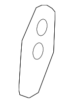 80526JF00A - Body: Dovetail Latch Cover for Nissan: GT-R Image