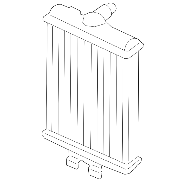 17118625447 - 2016-2021 BMW Auxiliary Radiator (17-11-8-625