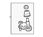 51220TR0A01 - : Lower Ball Joint for Honda: Civic Image