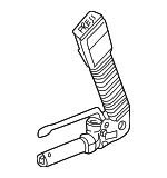 72119119551 - Electrical: Buckle End for BMW: 318ti, 323Ci, 323i, 323is, 325Ci, 325i, 325xi, 328Ci, 328i, 328is, 330Ci, 330i, 330xi, 645Ci, 650i, M3, M6, X5 Image