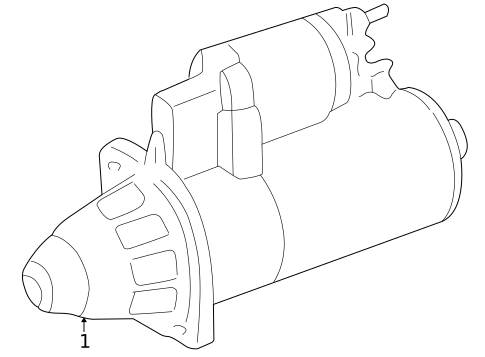Starter & Related Components for 2008 Audi S4 #0