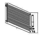 80110TR0A02 - HVAC: Condenser for Honda: Civic Image