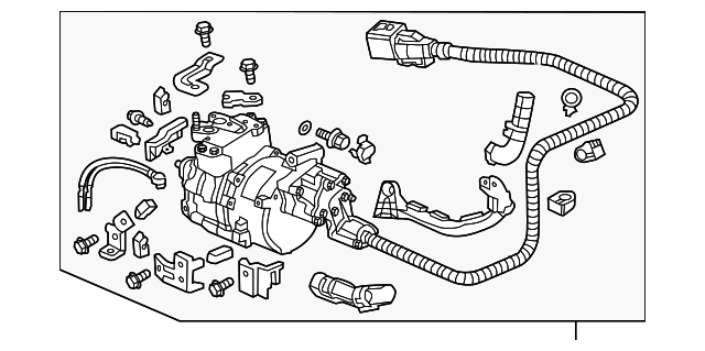 2012-2013 Honda Civic Compressor 38810-RW0-A01 | OEM Parts Online