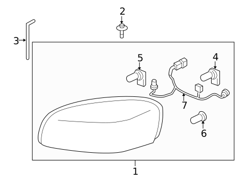 Bulbs - Chassis for 2006 Pontiac Montana #0