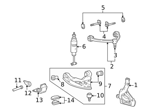 Suspension, Springs & Related Components for 2002 Ford Explorer Sport #0