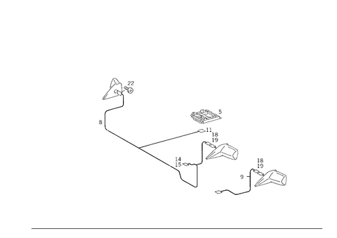 Rearview Mirror Adjustment for 1986 Mercedes-Benz 300E #0