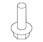 8K0201781E - Air &amp; Fuel Delivery: Fuel Tank Shield Bolt for Audi Image