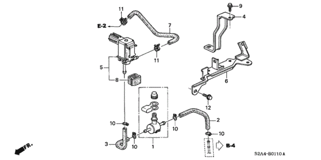 Purge Control Solenoid Valve for 2003 Honda S2000 #0
