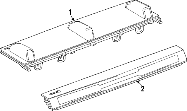 85650987 - : High Mount Lamp for GM Image