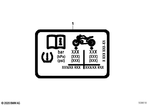 71241678134 - : Label "Tires" for BMW-Motorrad Image