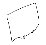 823005EF0A - Body: Movable Glass for Nissan: Versa Image image