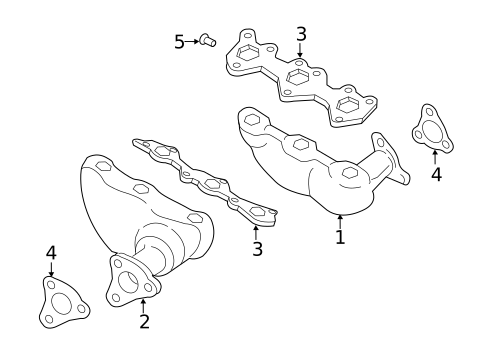 Exhaust Manifold for 2019 Porsche 911 #0
