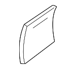 22268025077P94 - Body: Lower Cover for Mercedes-Benz Image