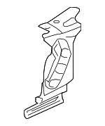 MN150263 - : Fender Bracket for Mitsubishi: Galant Image