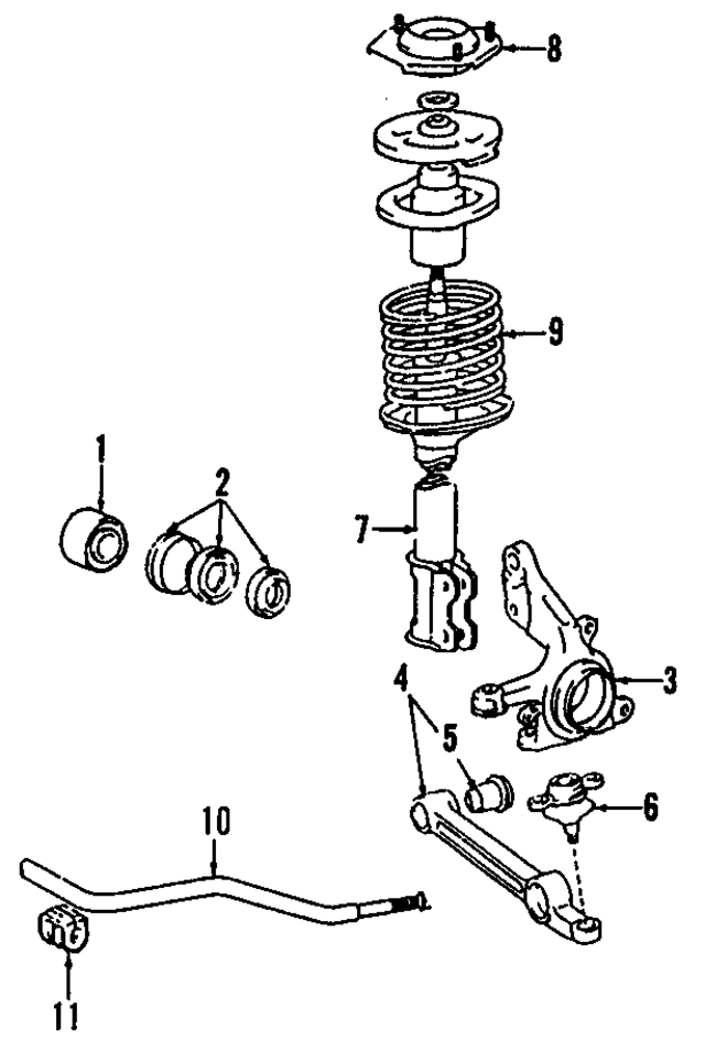 4806816030 - Suspension: Control Arm for Toyota: Tercel Image