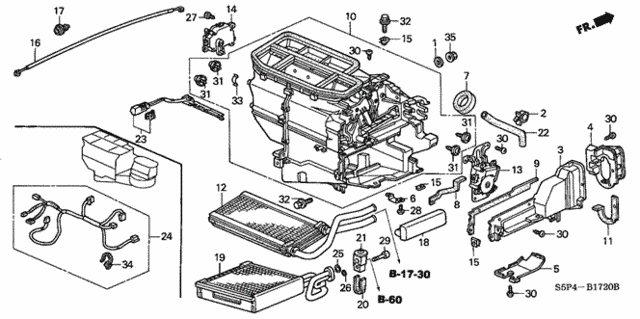 Heater Unit for 2001 Honda Civic #0