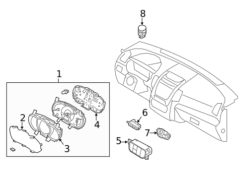 Switches for 2019 Kia Sorento #0