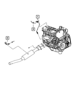 6036737AA - Electrical: Attaching Clip for Mopar Image