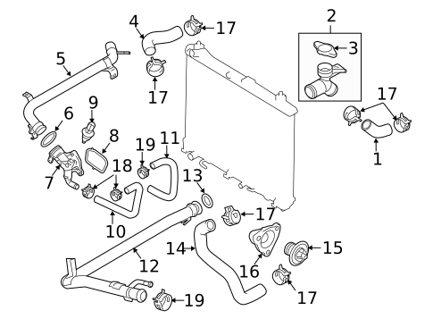 Hoses & Lines for 2010 Suzuki Grand Vitara #0