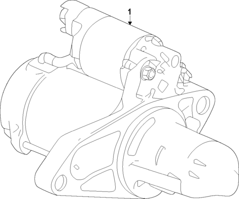 Starter for 2024 Honda Pilot #0