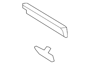 8T0823126D - Body: Edge Guard for Audi Image