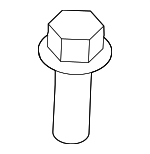 N91154701 - Body: Hinge Bolt for Audi: A3, A3 Quattro, A3 Sportback e-tron, A4, A4 Quattro, A5, A5 Quattro, A6, A6 allroad, A6 Quattro, A7 Quattro, A7 Sportback, allroad, Q3, Q3 Quattro, Q5, Q7, Q8, RS Q8, RS5, RS6 Avant, RS7, RS7 Sportback, S3, S4, S5, S6, S7, S7 Sportback, SQ5, SQ7, SQ8, TT Quattro, TT RS Quattro, TTS Quattro Image