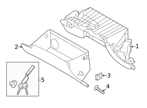 Instrument Panel for 2017 Hyundai Santa Fe #1
