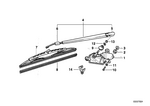 61627140958 - : Wiper Blade for BMW Image