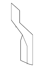 86633A7210 - Body: Impact Bar Upper Bracket for Kia: Forte Koup Image