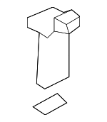 37980RNAA01 - Engine: Air Mass Sensor for Honda: Accord, Accord Crosstour, Civic, Crosstour, Fit, Odyssey, Pilot, Ridgeline Image