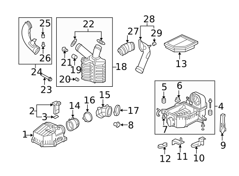 Filters for 2010 Honda Civic #3