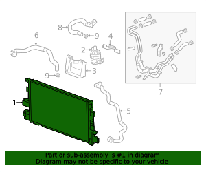 2019-2020 Cadillac CT6 Radiator 84551762 | OEM Parts Online