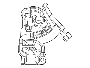 SWH22 - Steering: Motorcraft™ Ignition Lock Housing for Ford Image