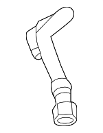 17127580962 - Cooling System: Overflow Hose for BMW Image