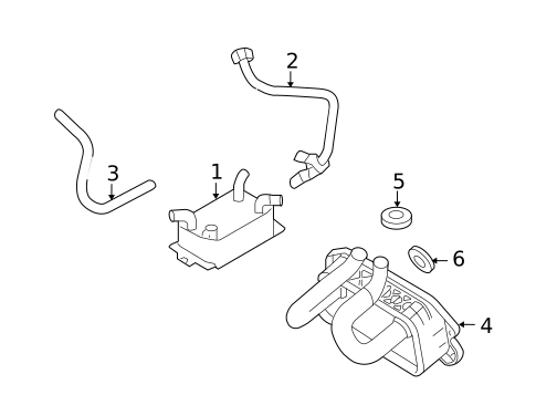 Engine Oil Cooler for 2007 Volvo S40 #0