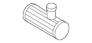 8D0906321 - Emission System: Evaporative Emissions System Leak Detection Pump Filter for Audi Image