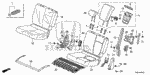 4810SB3000 - Interior/Bumper: C-CLIP SET, TRIM FASTENER (30 PIECES) for Honda Image