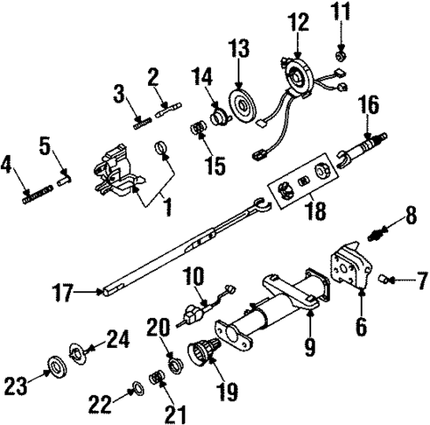Gear Shift Control for 2003 Oldsmobile Silhouette #0