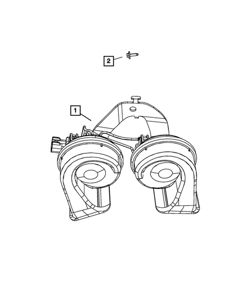 Horns for 2009 Dodge Journey #0