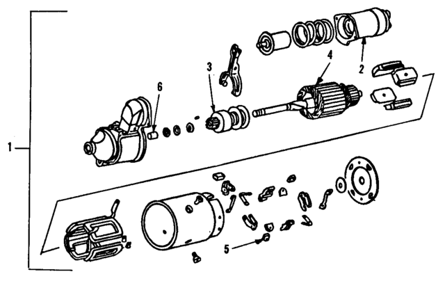 10465018 - Electrical: Starter for GM Image