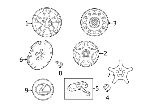 Wheels for 2007 Lexus SC430 #0