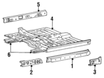 7131224250 - Body: Outer Panel for Mitsubishi: Precis Image image