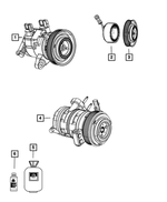 55111506AC - : Air Conditioning Compressor for Mopar Image