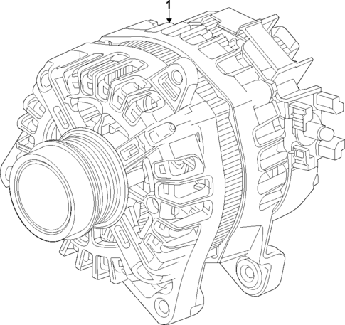 Alternator for 2024 Chevrolet Trax #0
