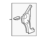 20895169 - Body: Hinge Pillar Reinforced for Chevrolet: Captiva Sport | Saturn: Vue Image