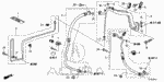 80361TZ5A00 - Body/Air Conditioning: STAY A, AIR CONDITIONER PIPE for Acura Image