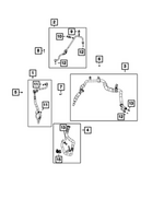 68439582AA - Air Conditioners and Heaters: Air Conditioning Tube for Fiat: 500X | Jeep: Renegade Image